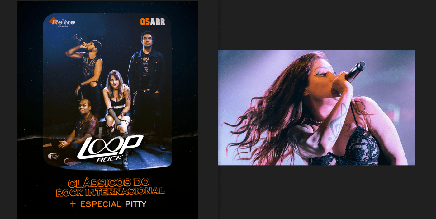 A Banda Loop Rock / Eletrizante sucessos da Pitty e do rock ...