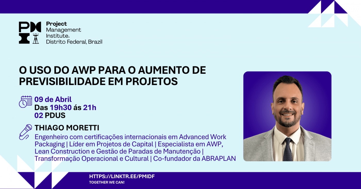 Webinar | O uso do AWP para aumento de previsibilidade em projetos ...
