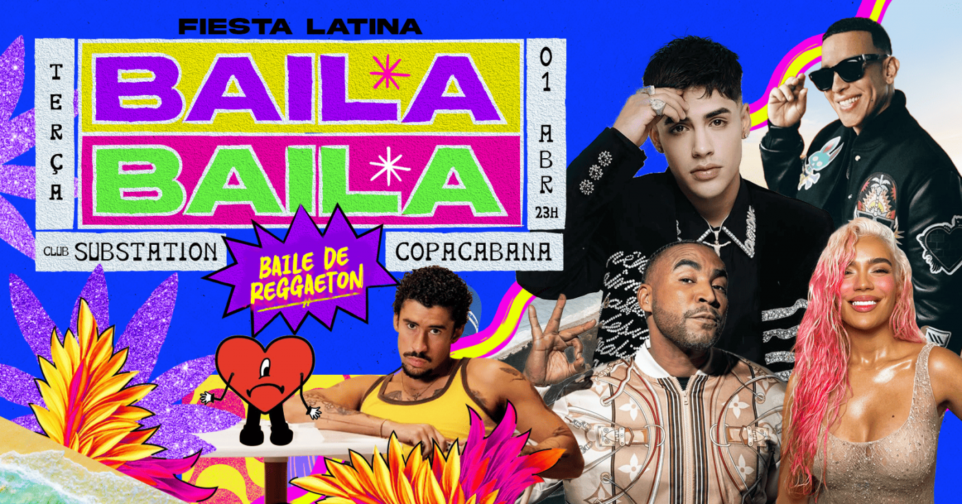 Fiesta Latina Baila Baila | Baile de Reggaeton | Copacabana | 01 de ...