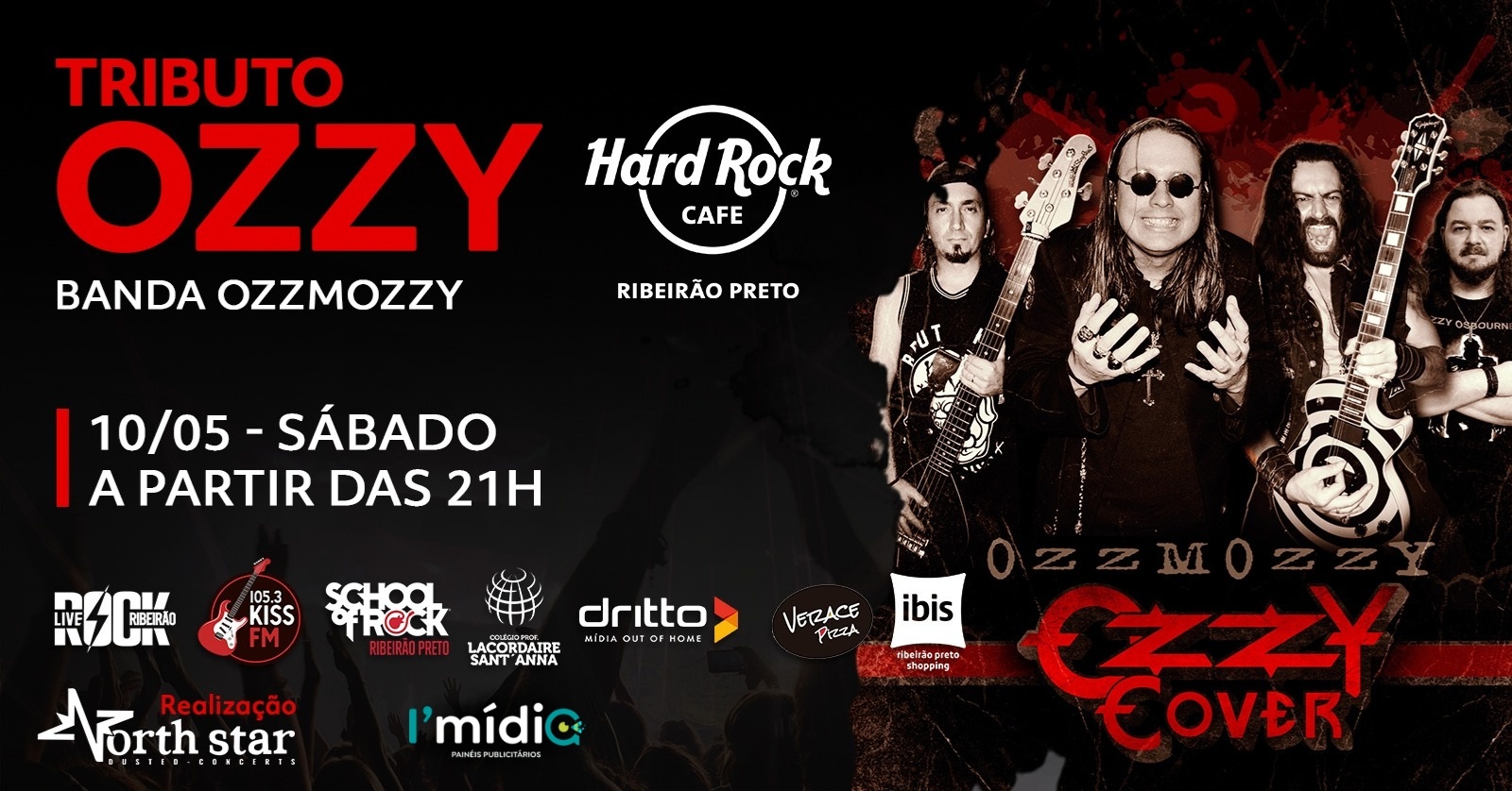 Ozzmozzy no Live Rock Ribeirão: Tributo a Ozzy Osbourne - O
