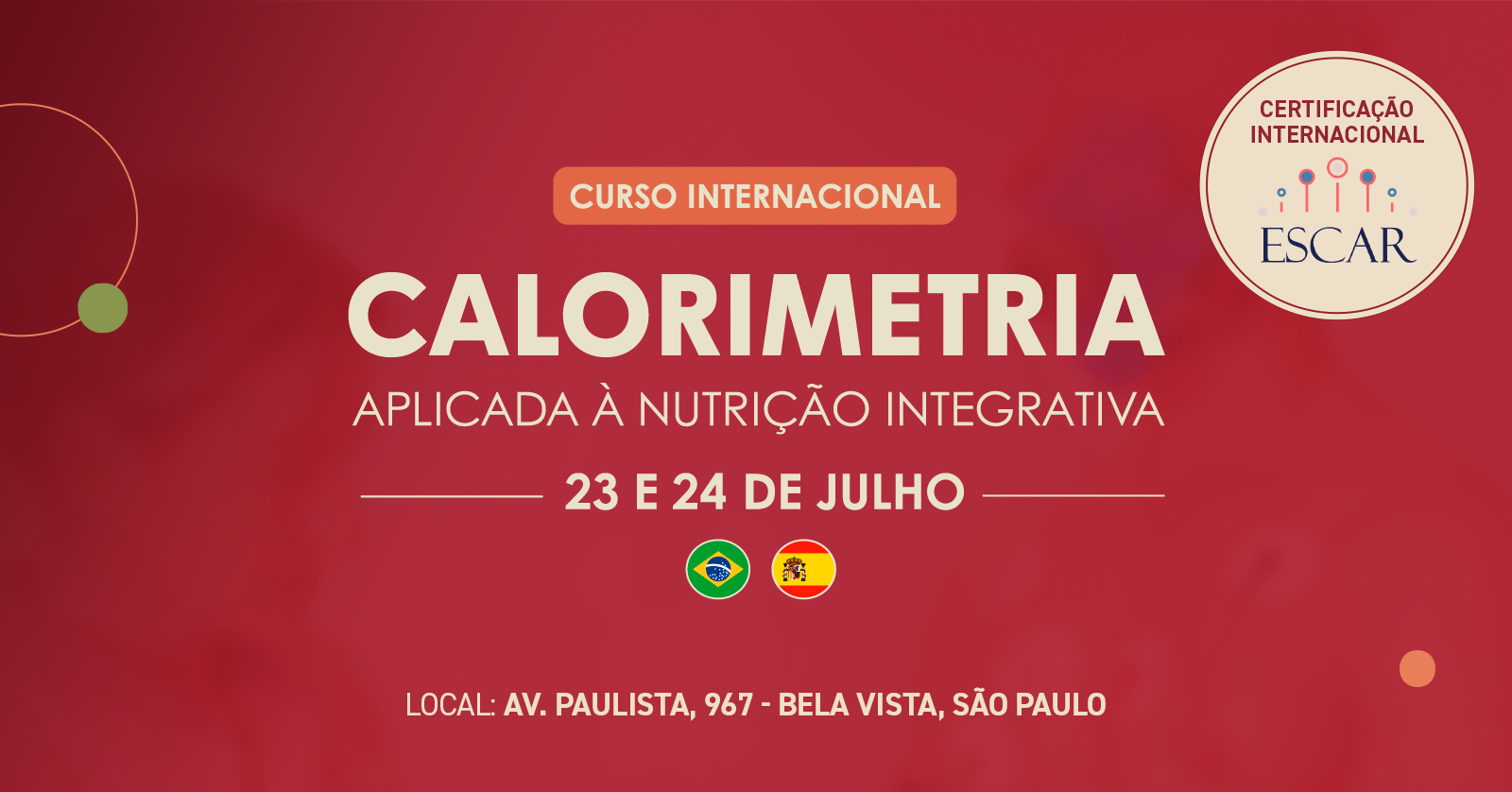 Curso Internacional de Calorimetria