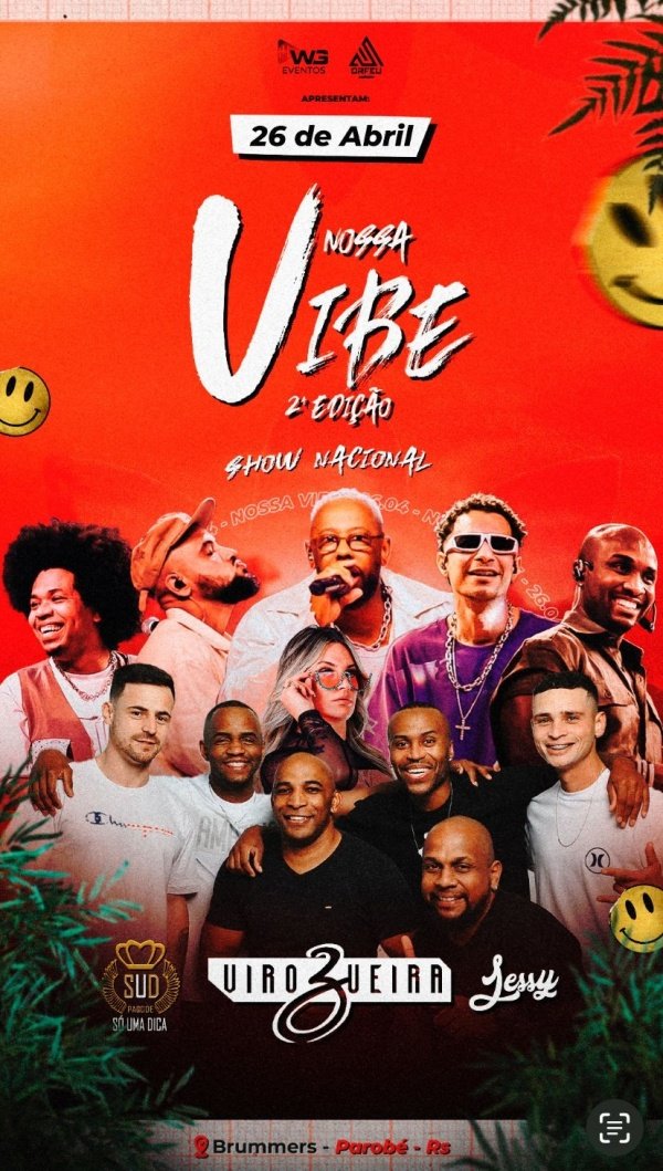 Nossa vibe 2ª EDIÇÃO em Parobé - Sympla