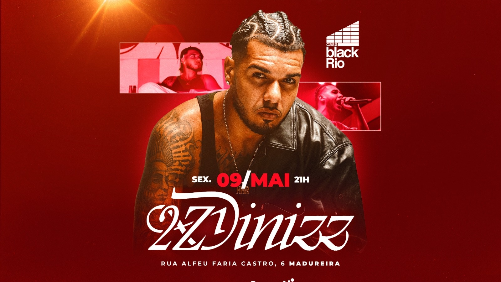 SEXTA RAP - 2ZDINIZZ + DJS BILL e DJ DABREN em Rio de Janeiro - Sympla