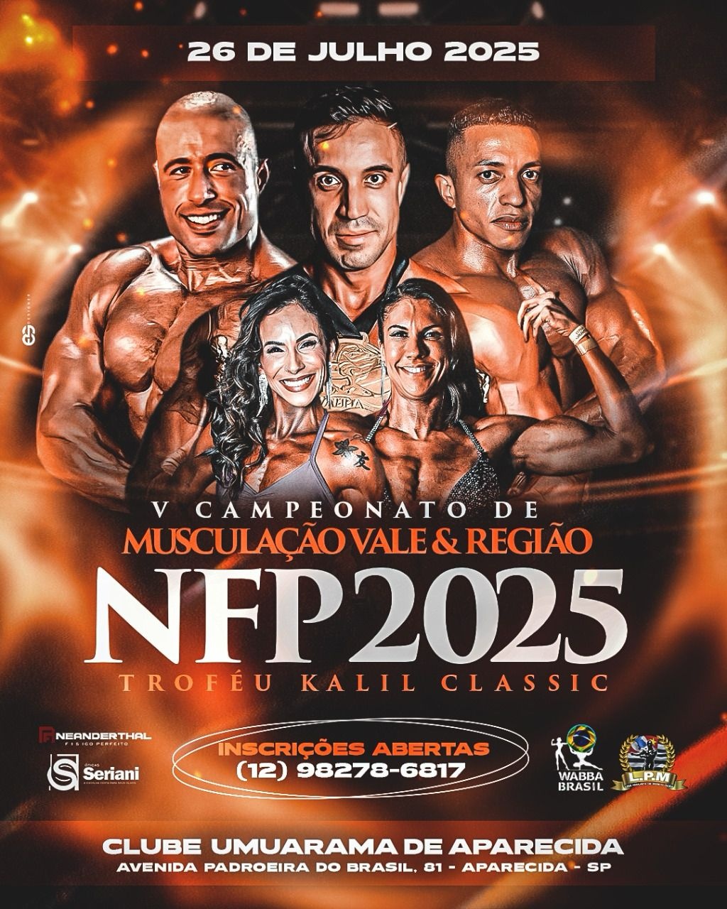 5º Campeonato de musculação vale & Região - Troféu Kalil Classic - NFP 2025