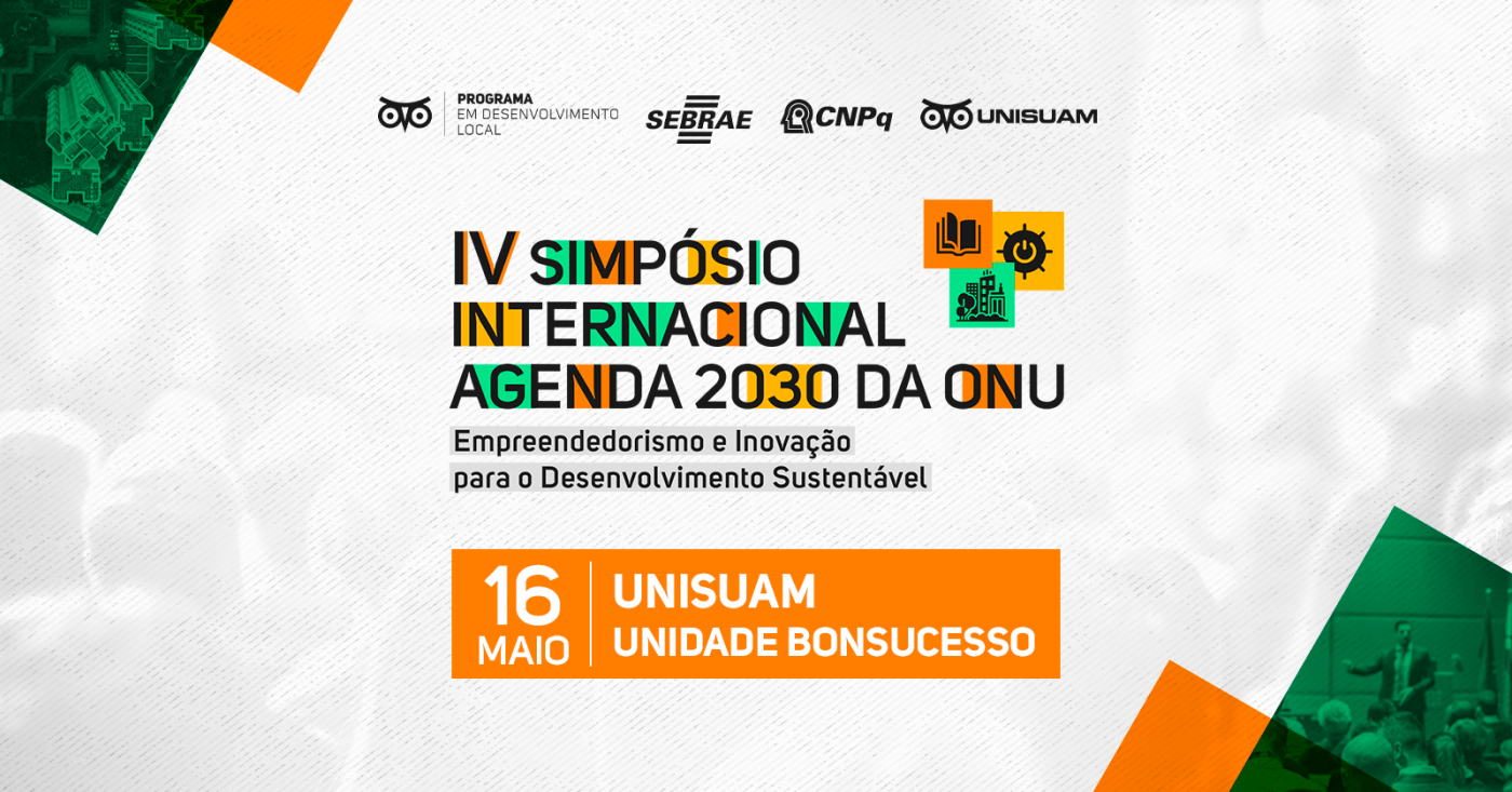 IV Simpósio Internacional Agenda 2030 da ONU em Rio de Janeiro - Sympla