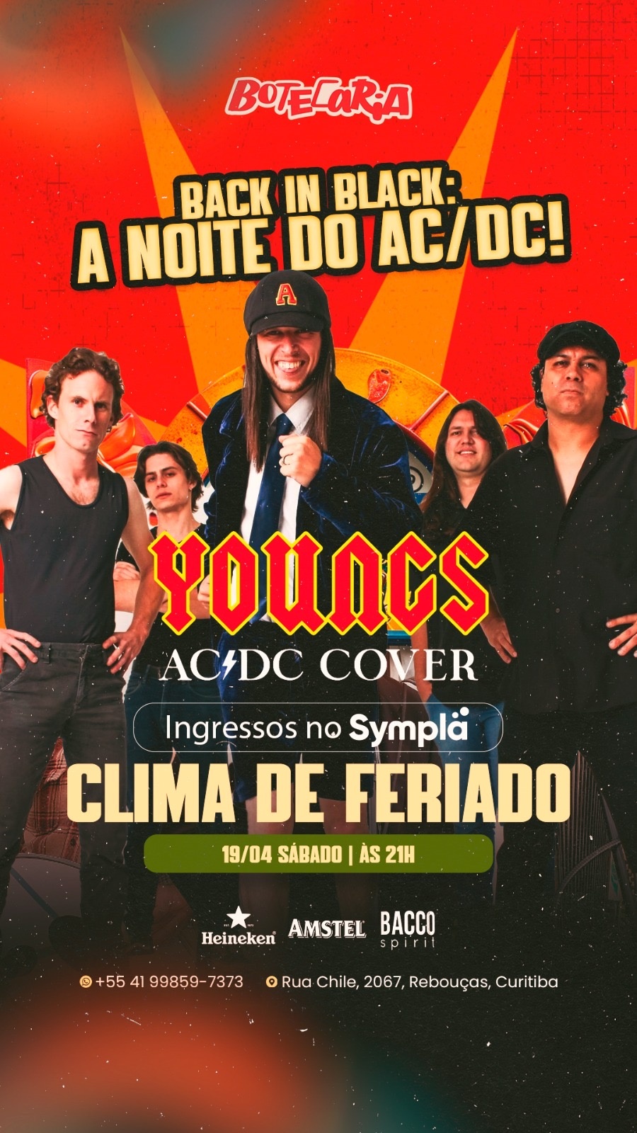 BACK IN BLACK : A NOITE DO AC/DC em Curitiba - Sympla