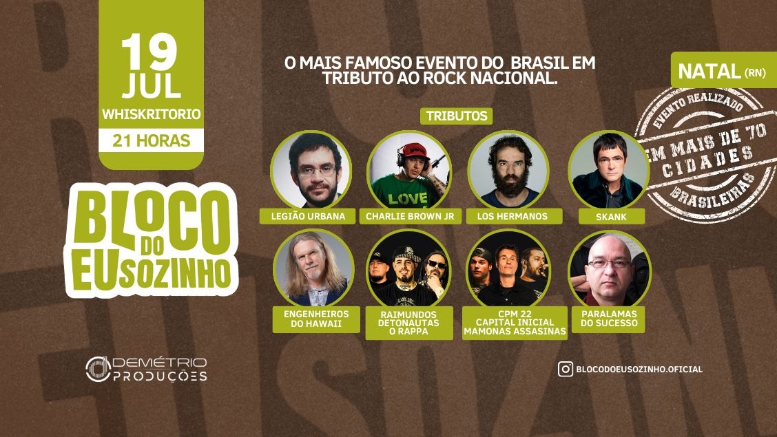 Bloco do Eu Sozinho em Natal/RN