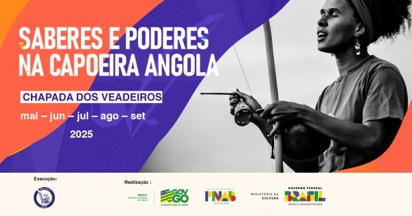 Banner Saberes e Poderes na Capoeira Angola