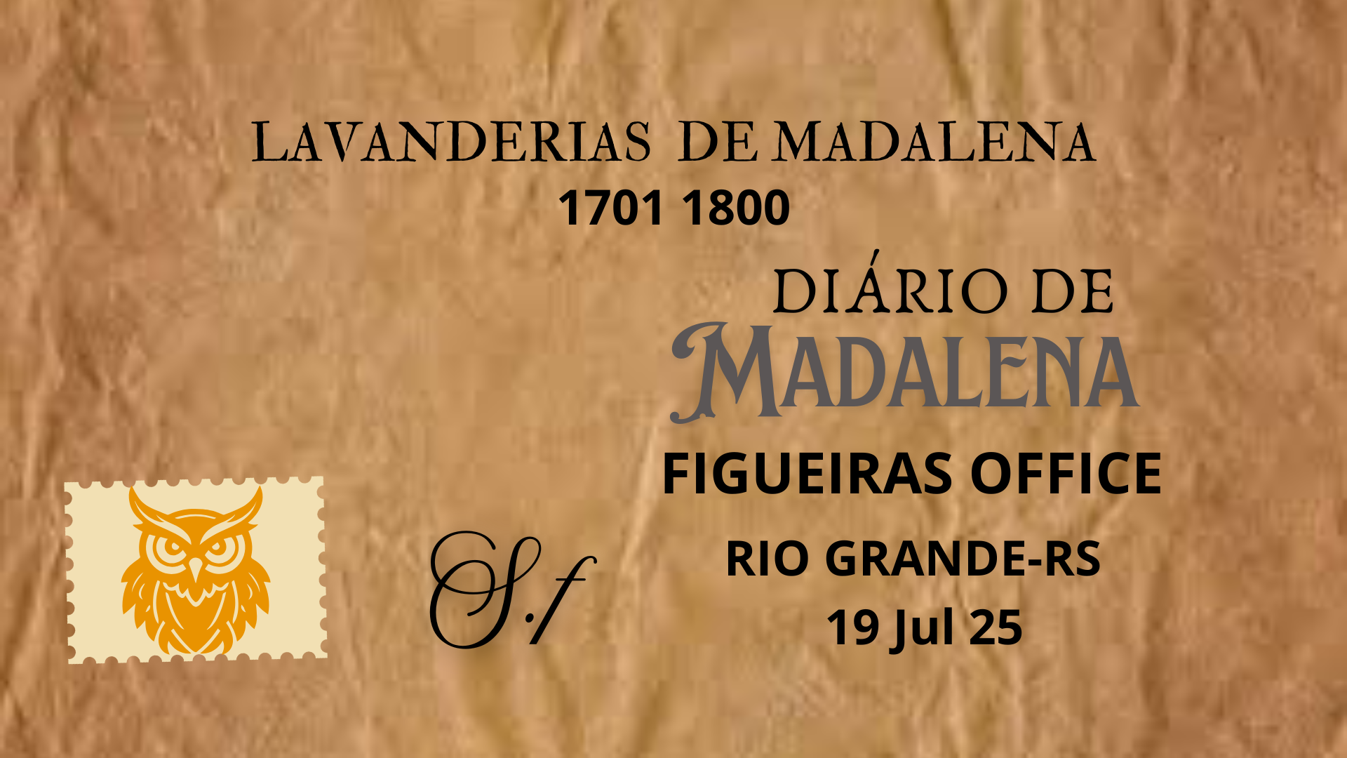 DIÁRIO DE MADALENA