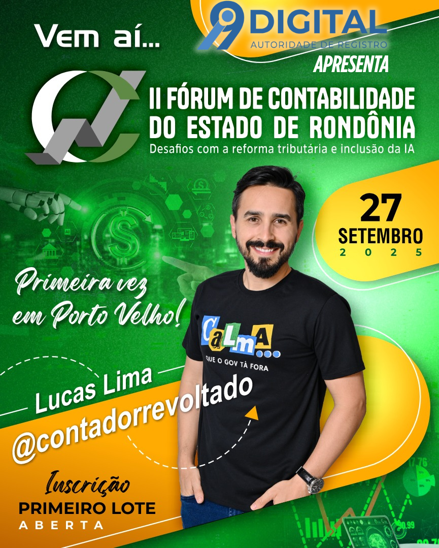 II Fórum de Contabilidade do Estado de Rondônia 2025