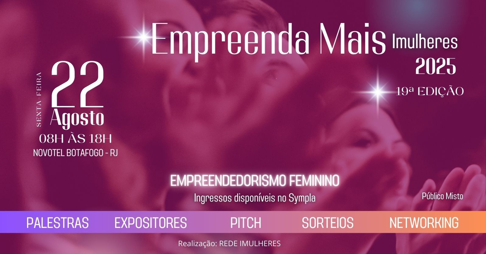 EMPREENDA MAIS Imulheres - 19ª edição
