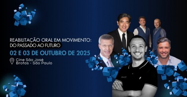Banner Meeting de Reabilitação Oral - Brotas 2025
