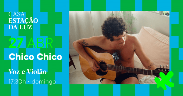 Banner Chico Chico no Domingo Azul