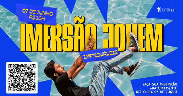 Banner IMERSÃO JOVEM: Improváveis