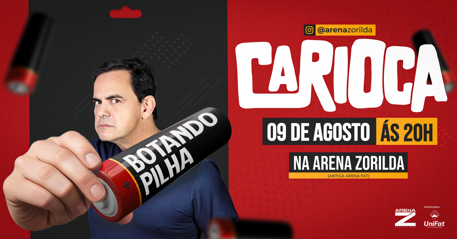 Carioca Botando Pilha