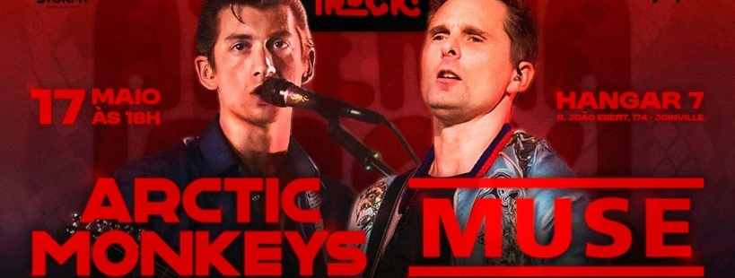 ALTERNAROCK - ARCTIC MONKEYS + MUSE em Joinville - Sympla