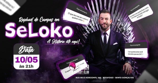 Banner RAPHAEL DE CAMPOS - SE LOKO