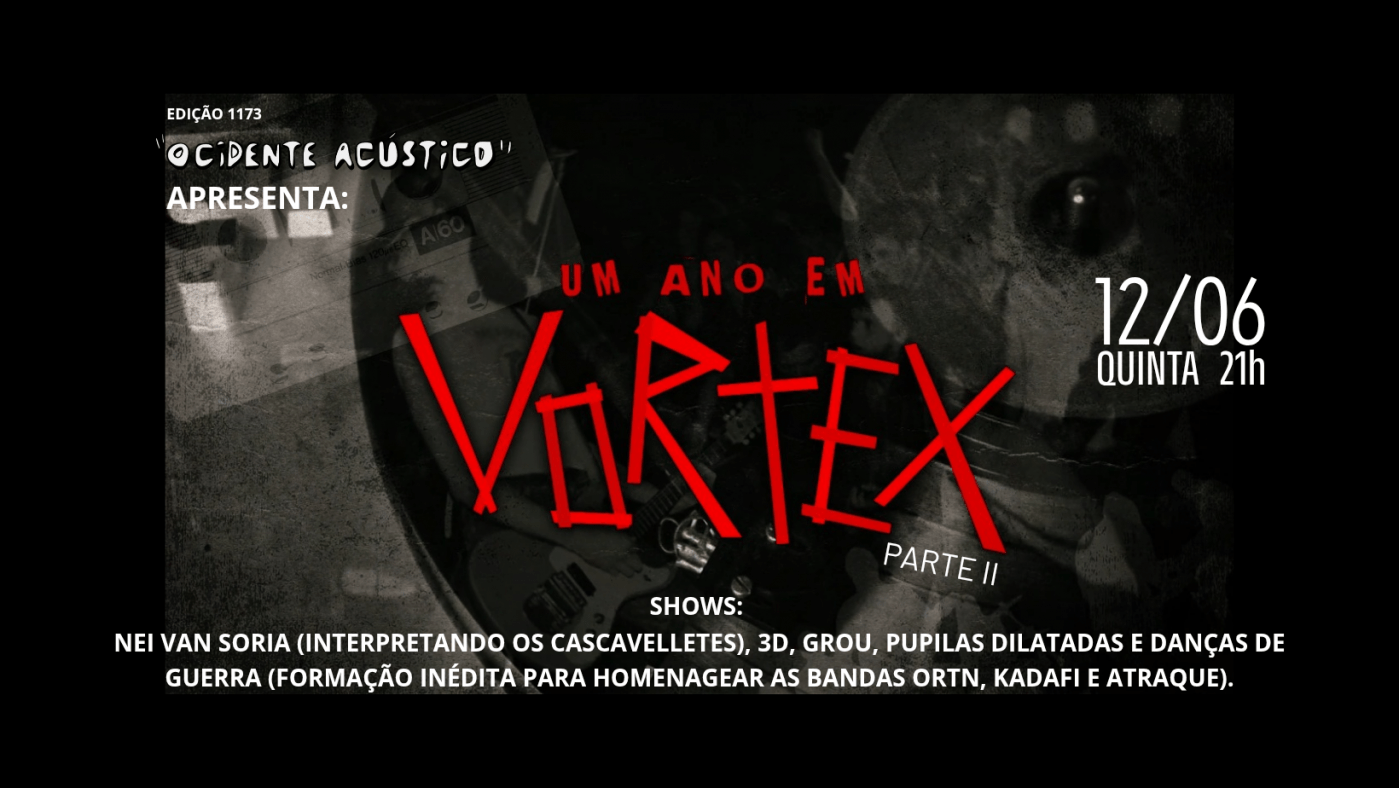 Um ano em Vortex parte 2 - "Ocidente Acústico" em Porto Alegre - Sympla