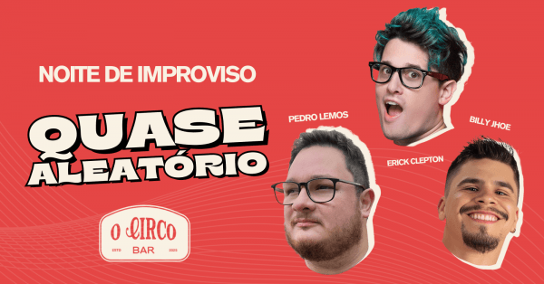 Banner SHOW DE IMPROVISO - O CIRCO BAR