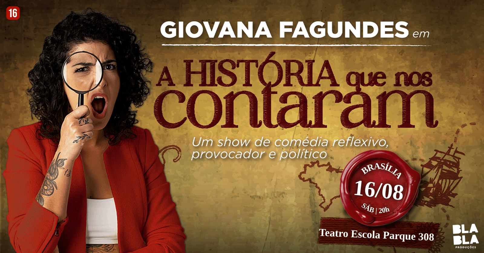 GIOVANA FAGUNDES em BRASÍLIA 16 de AGOSTO