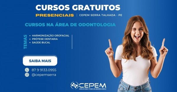 Banner CURSO EM AUXILIAR DE SAÚDE BUCAL