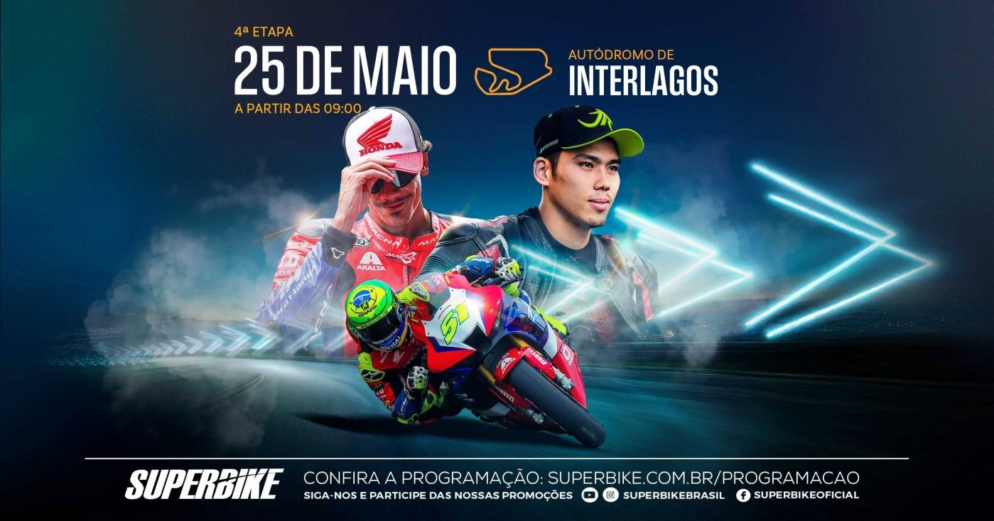 4ª Etapa SuperBike Brasil 2025 - Interlagos, São Paulo em São Paulo ...
