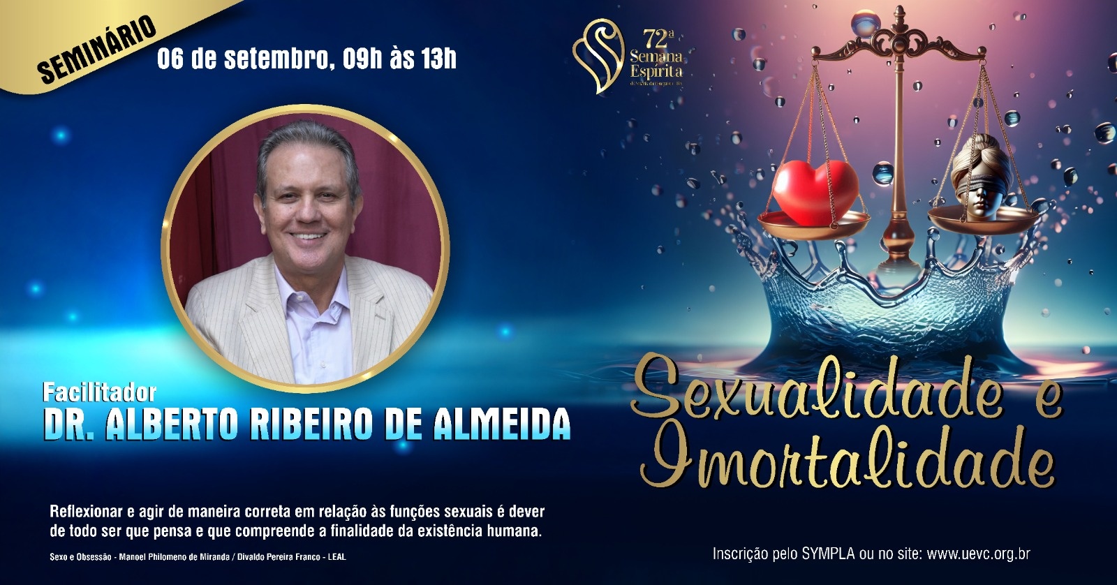 Seminário: SEXUALIDADE E IMORTALIDADE