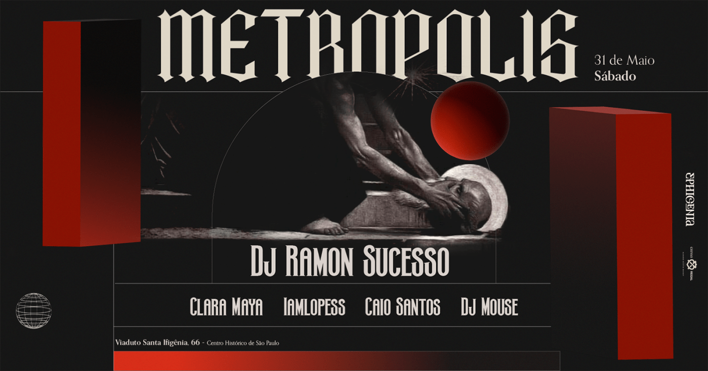 Metropolis apresenta Dj Ramon Sucesso em São Paulo - Sympla