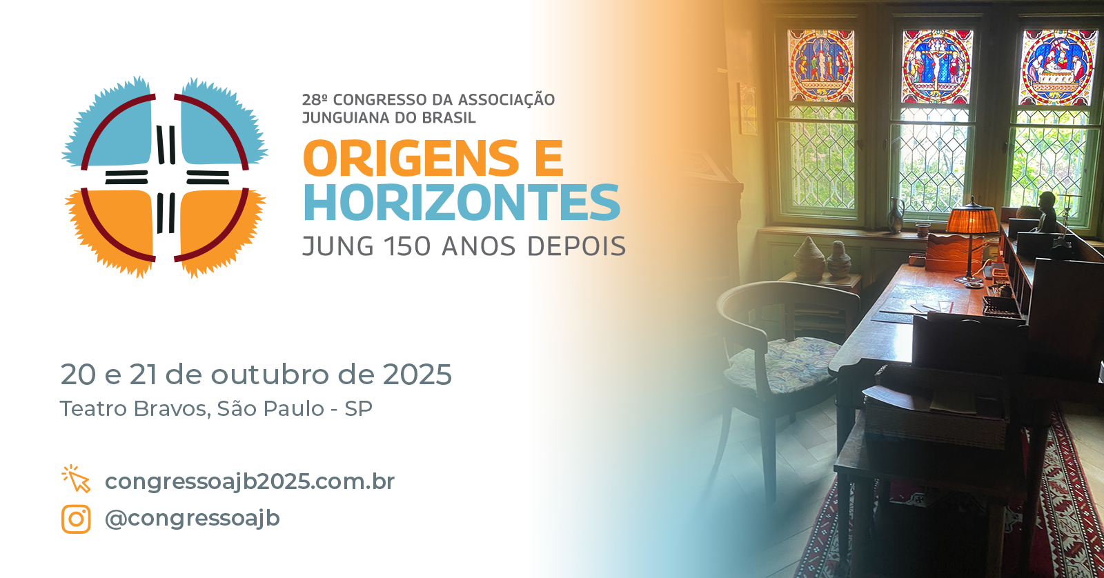 28º CONGRESSO AJB - ORIGENS E HORIZONTES - JUNG 150 ANOS DEPOIS