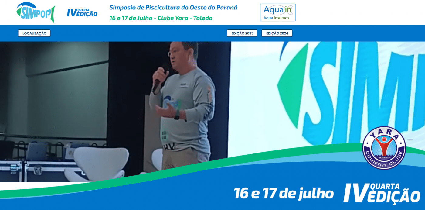 Simpósio de Piscicultura do Oeste do Paraná - SIMPOP 2025 - Quarta ...