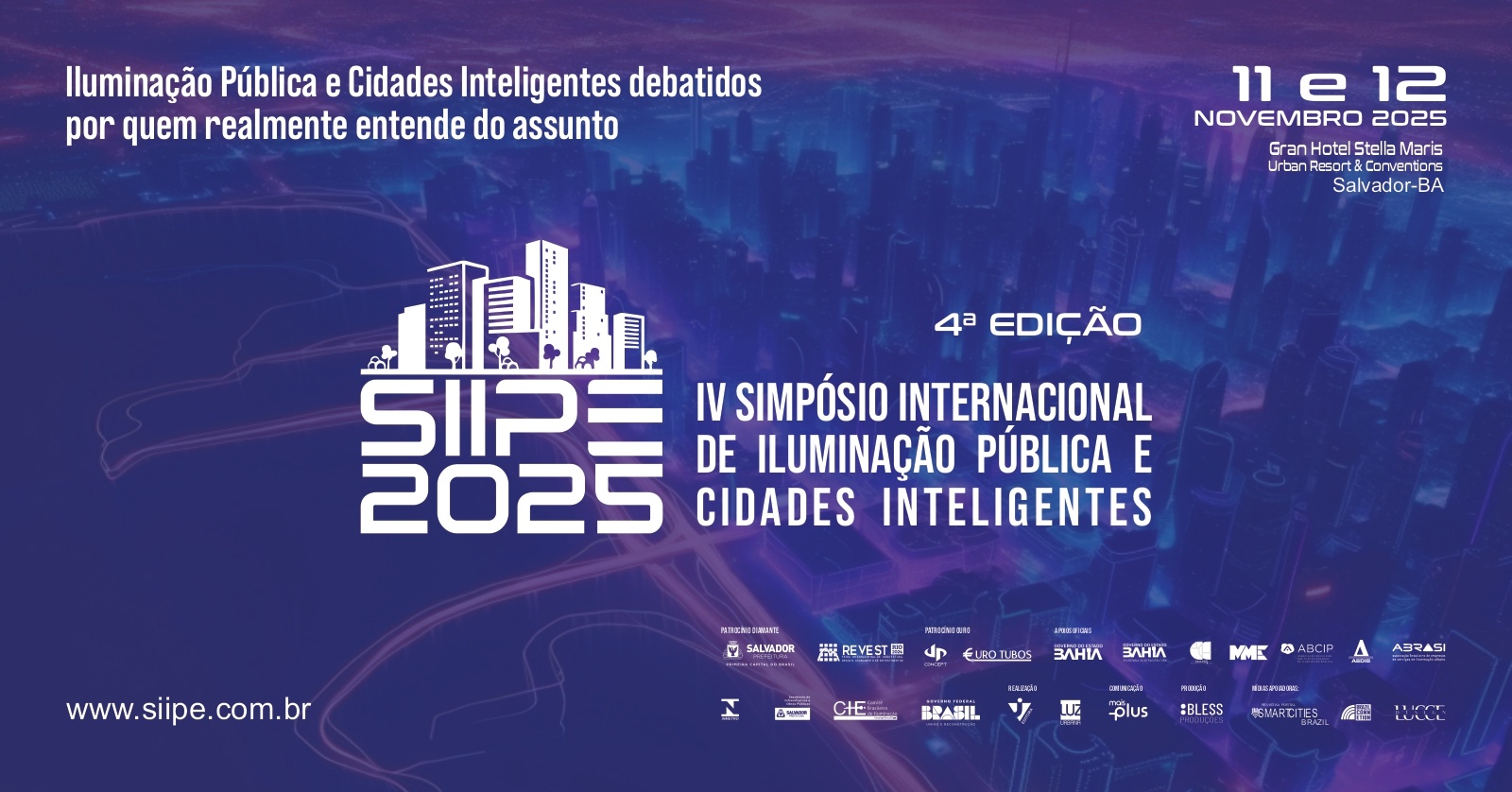 4º SIMPOSIO DE ILUMINAÇÃO PÚBLICA E CIDADES INTELIGENTES