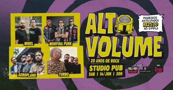 ORP ALTO VOLUME: 20 ANOS DE ROCK!