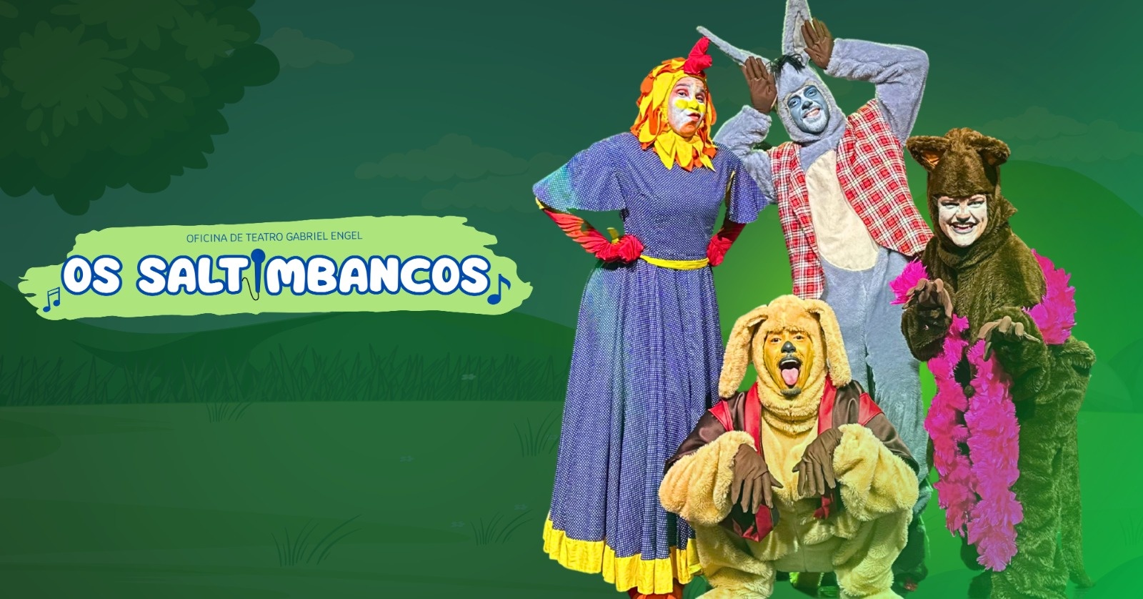 Os Saltimbancos no Teatro Municipal de São Gonçalo
