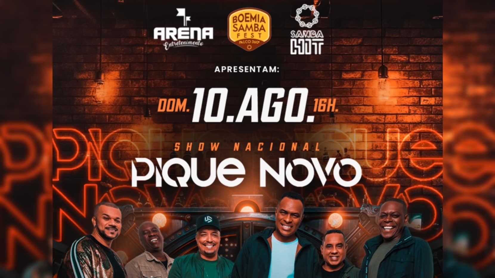 Show Nacional Pique Novo em Blumenau