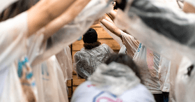 Banner STAFF - TETO no Paraná: Construção 16, 17 e 18 de Maio