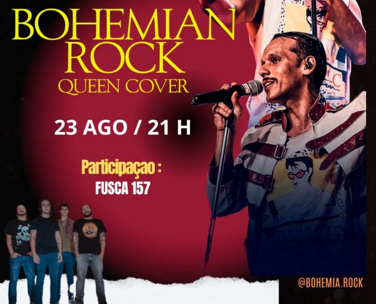 BOHEMIAN ROCK QUEEN COVER