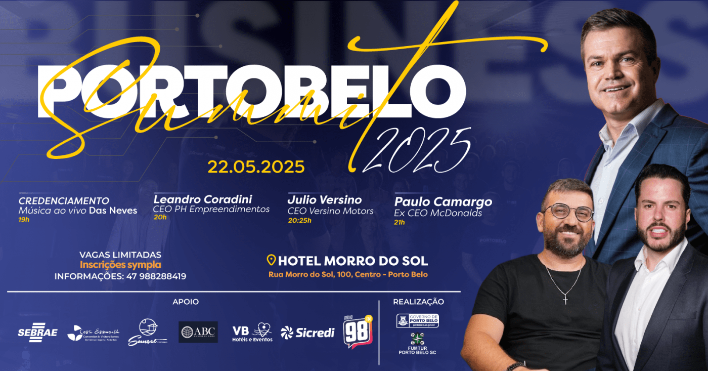 Porto Belo SUMMIT 2025 em Porto Belo - Sympla