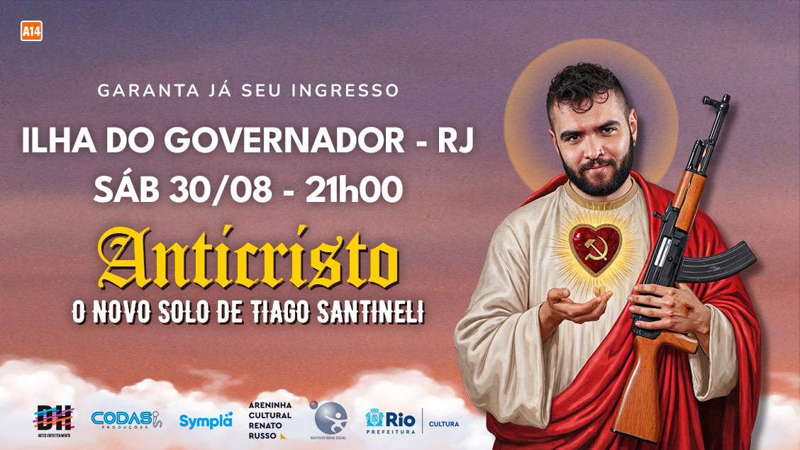 Tiago Santineli em "ANTICRISTO"