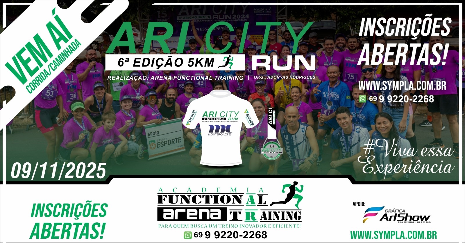 6ª EDIÇÃO ARI CITY RUN 2025