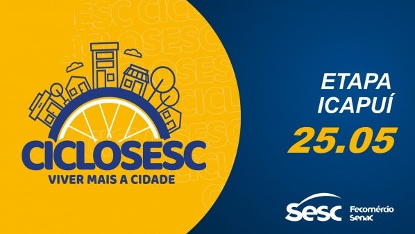 Banner CICLO SESC 2025 ETAPA ICAPUÍ