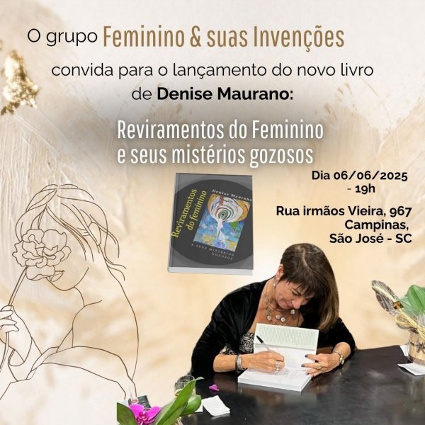 Banner Reviramento do Feminino e seus mistérios gozosos