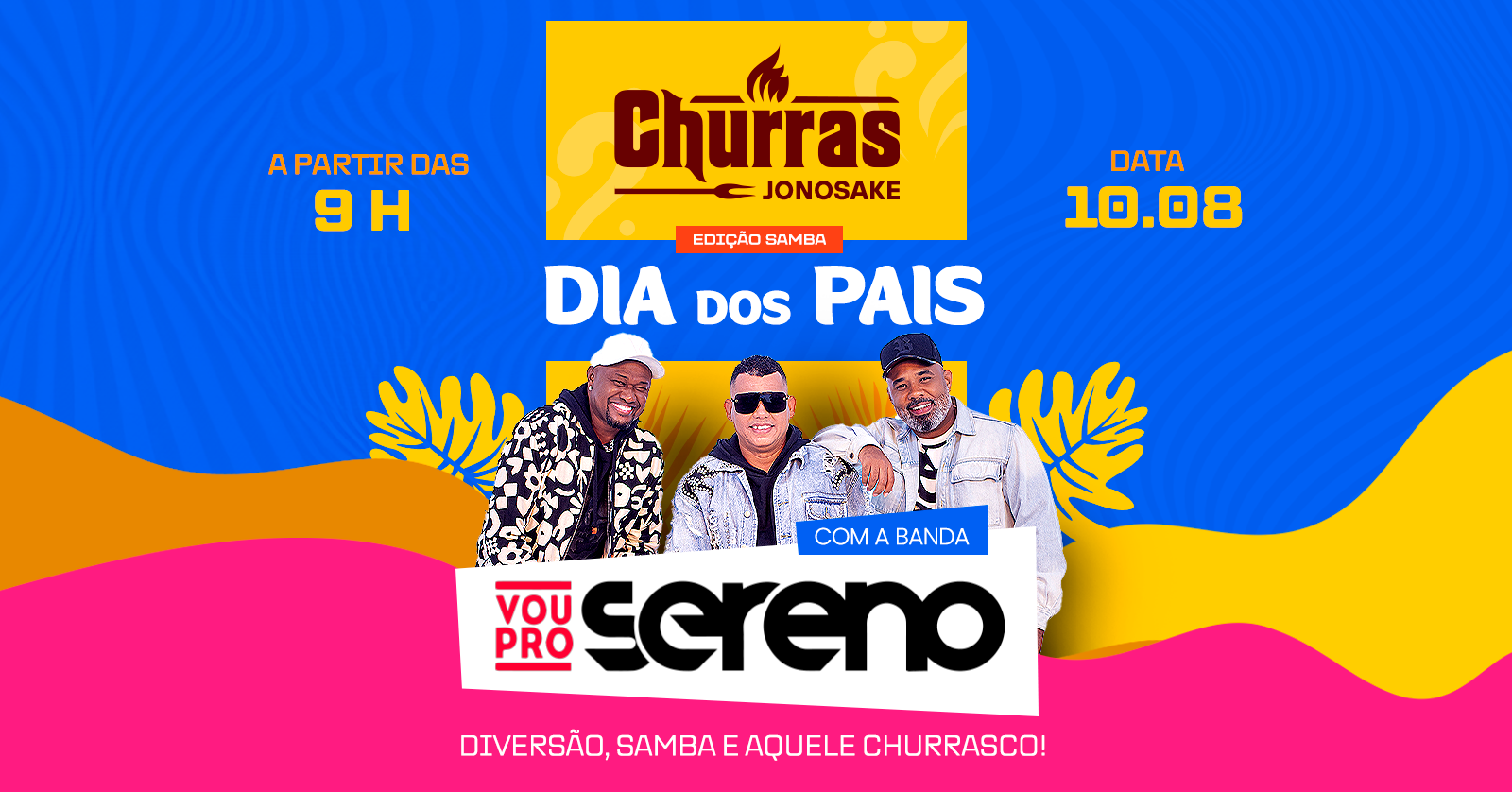 Churras Jonosake de Dia dos Pais em Itaguaí