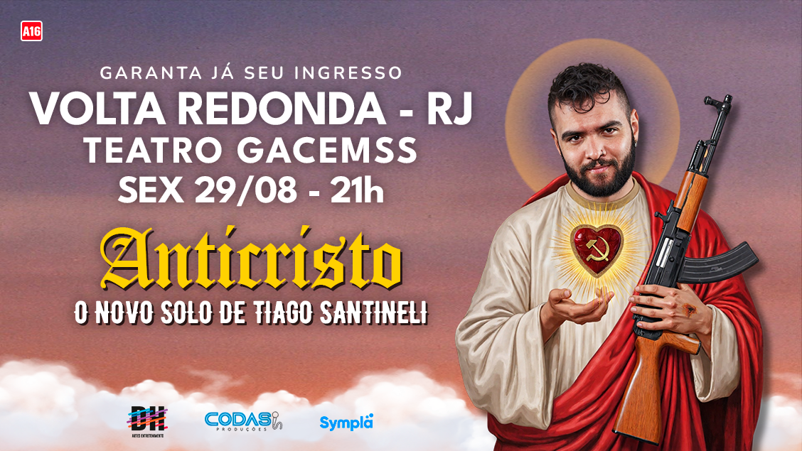 Tiago Santineli em "ANTICRISTO"