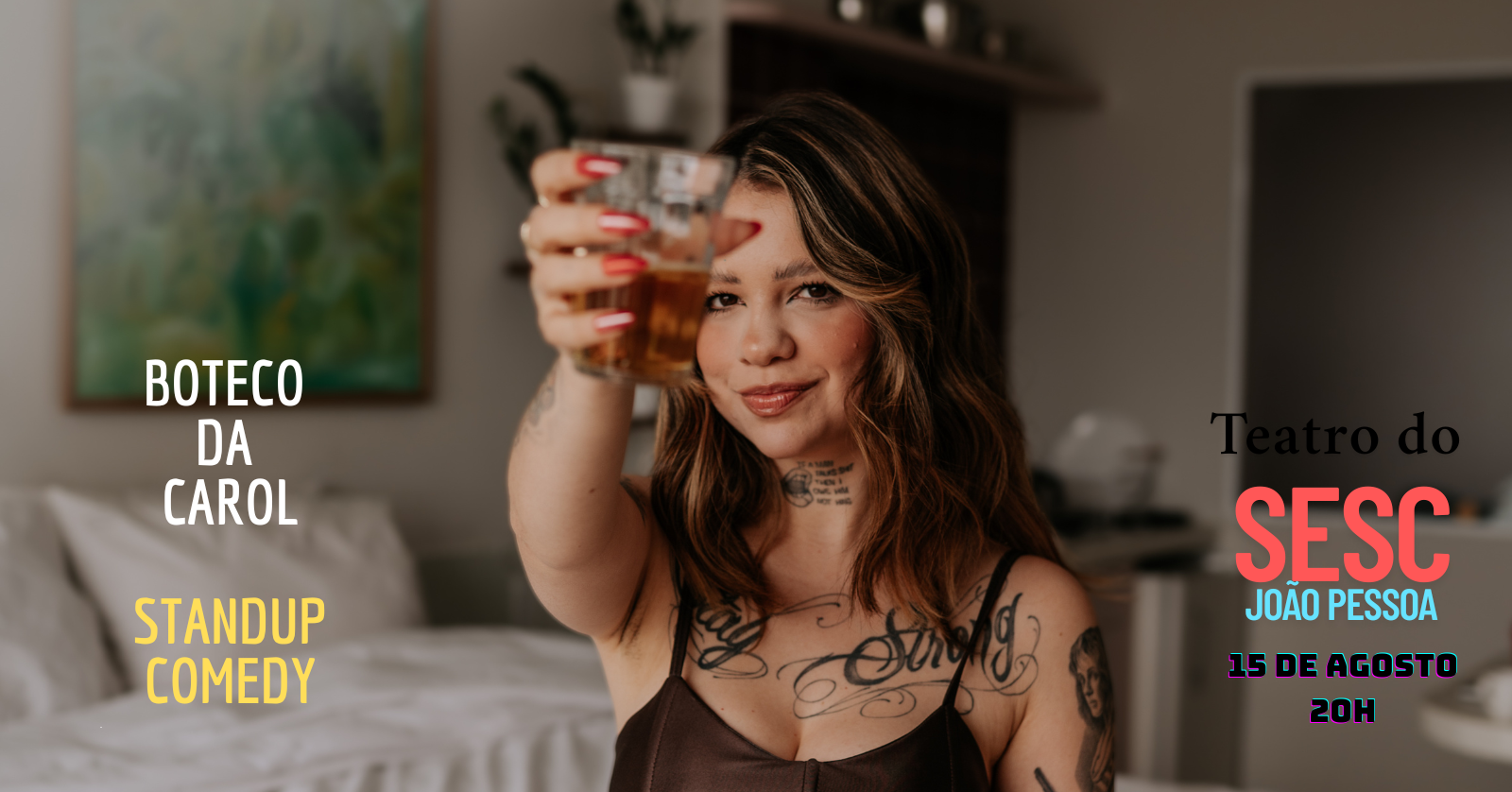 CAROL DELGADO em BOTECO DA CAROL (stand-up comedy)