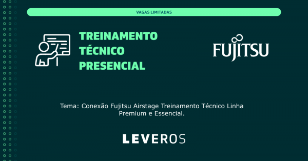 Banner Treinamento Técnico Presencial Fujitsu - Santos