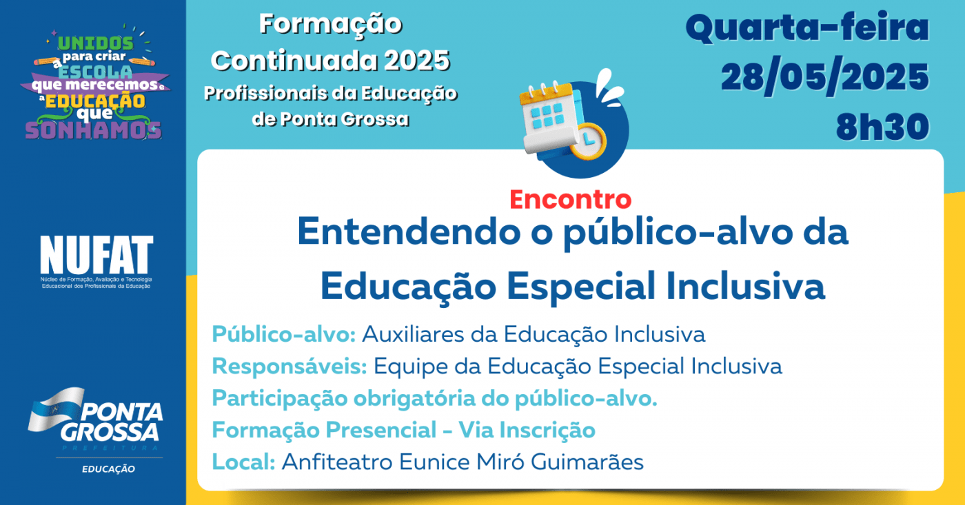 Entendendo o público-alvo da educação especial inclusiva em Ponta ...