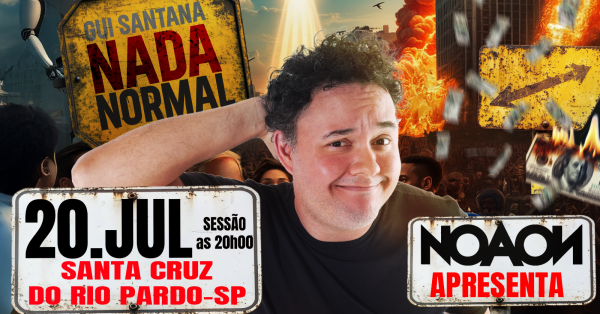 Banner GUI SANTANA NADA NORMAL EM SANTA CRUZ DO RIO PARDO-SP