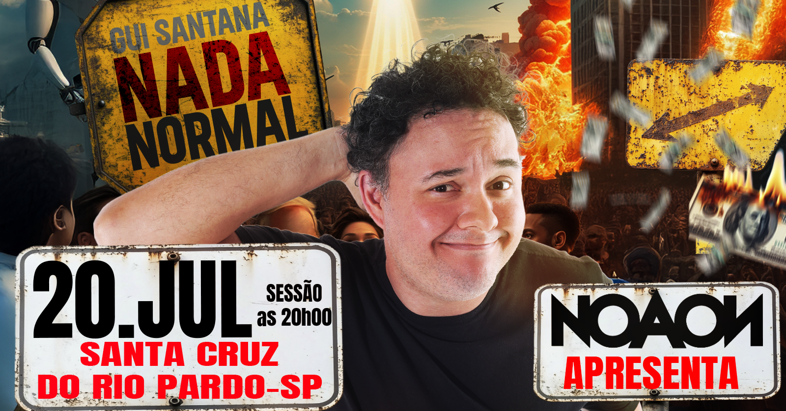 GUI SANTANA NADA NORMAL EM SANTA CRUZ DO RIO PARDO-SP