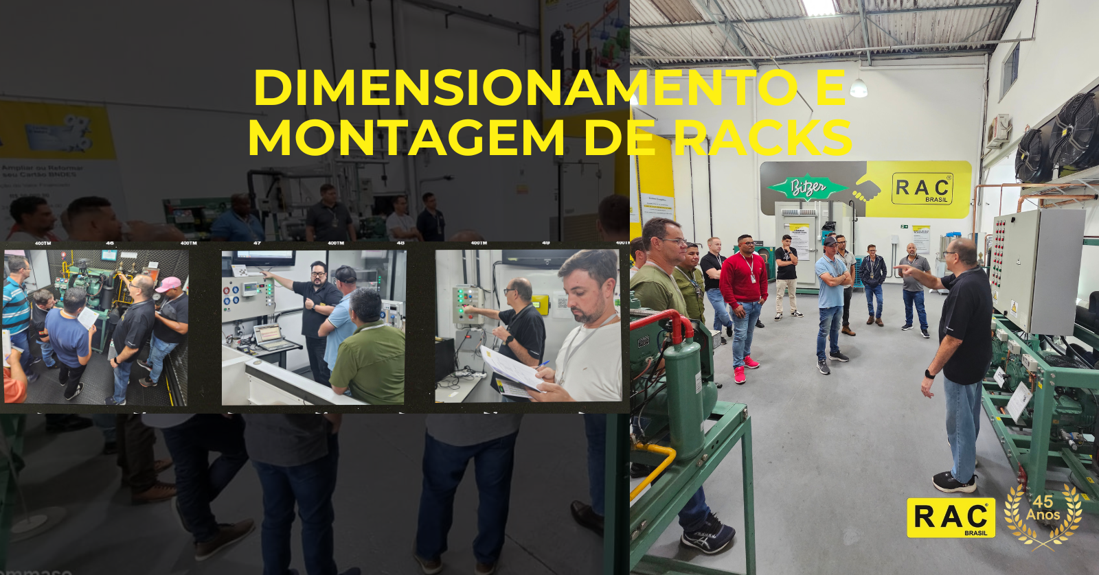 Curso Dimensionamento e Montagem de RACKS -  25/07/25 a 26/07/25 | 2 Dias 