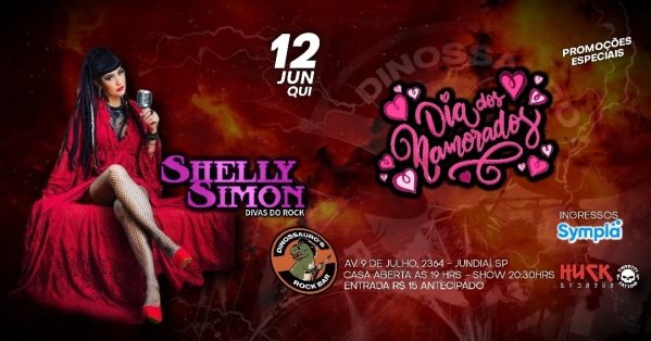 Dia dos Namorados - show Divas do Rock